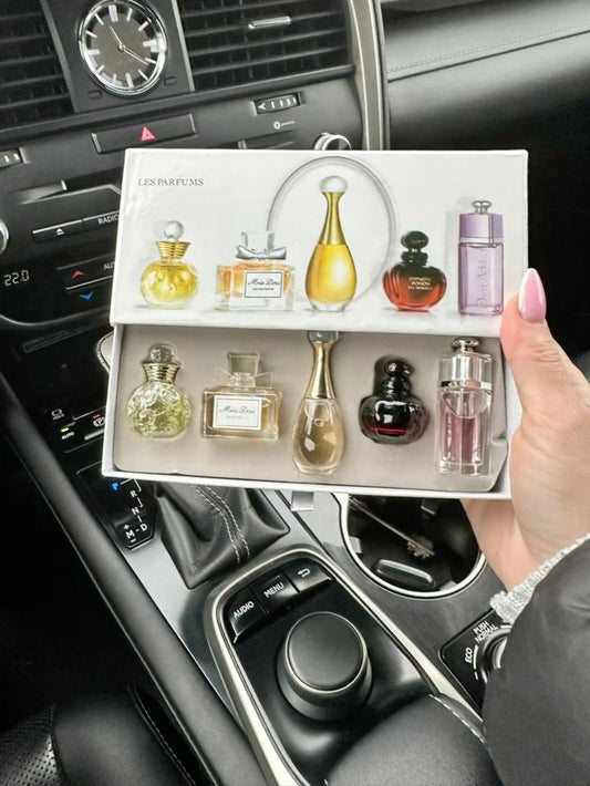 5 Pieces Dior Perfume Set Best Gift – Long-lasting Fragrances