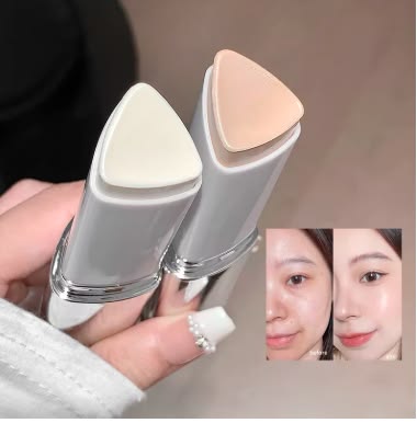 Kakashow 2-in-1 Foundation Stick with Built-In Brush