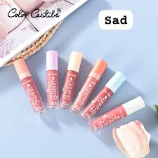 Sweet Cake liquid Matte Liquid Gloss Pack Of 6 | Colour Castel Matte Liquid