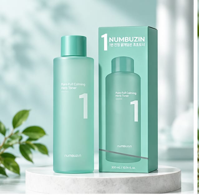 Numbuzin No.1 Pure-Full Calming Herb Toner