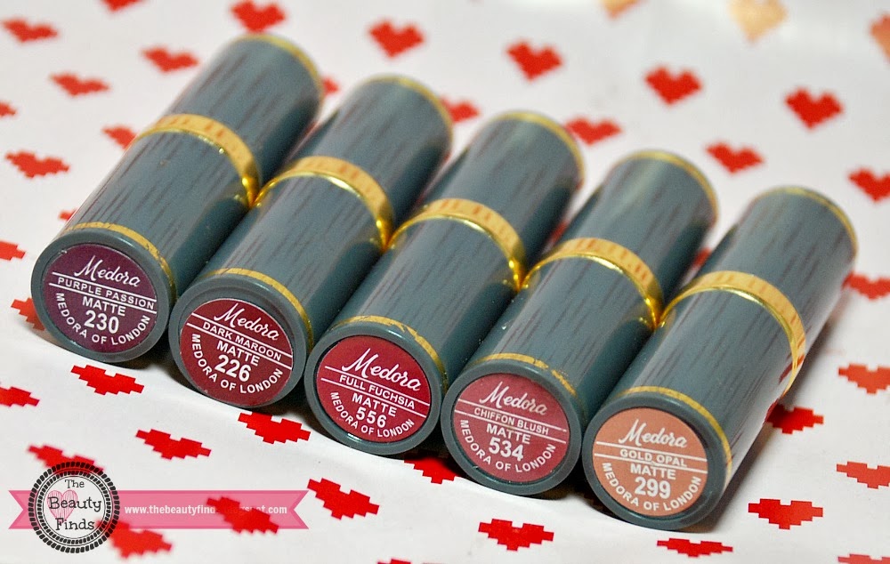 Medora Matte Lipstick Set – Pack of 6