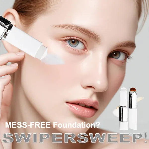 Kakashow 2-in-1 Foundation Stick with Built-In Brush