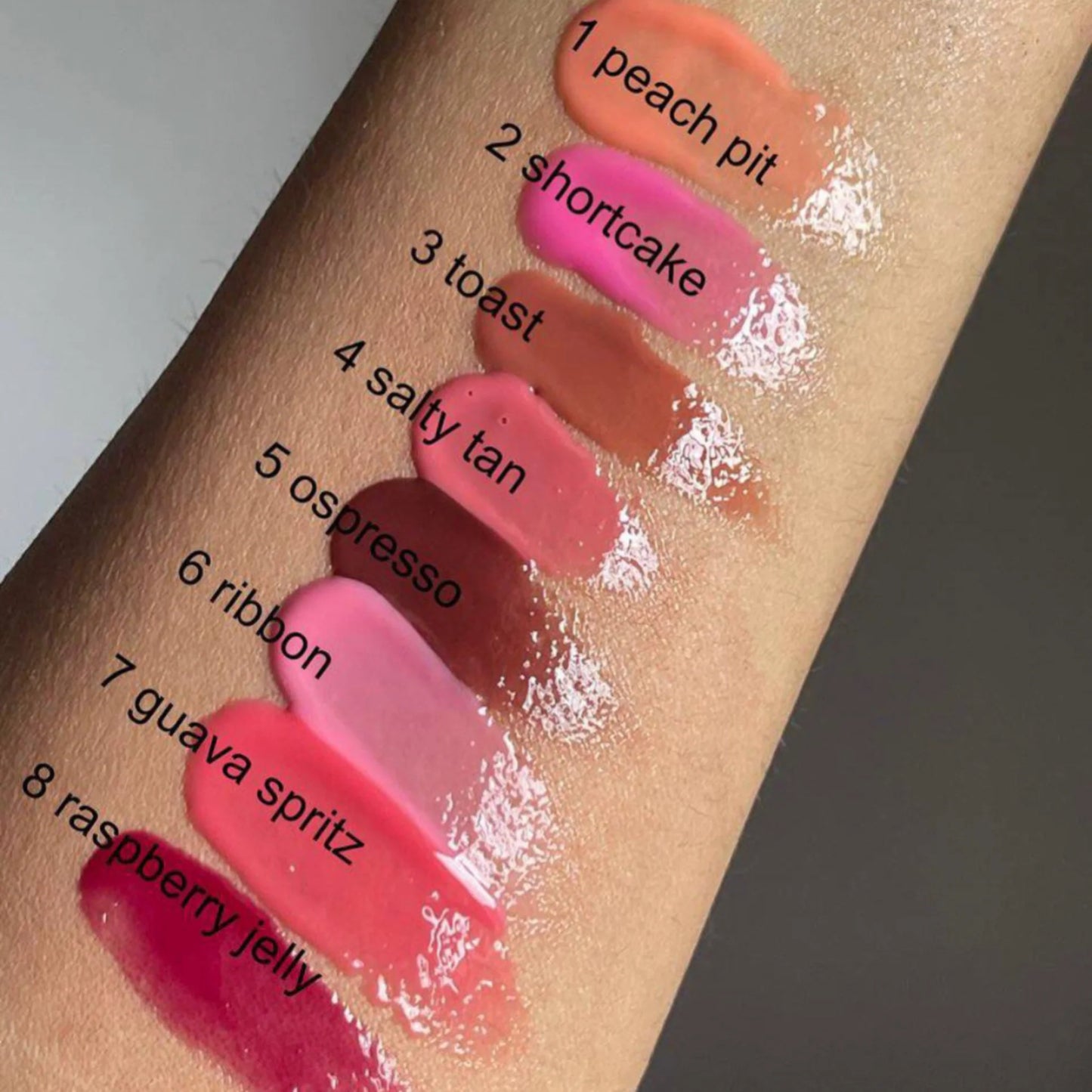 Rhode Peptide Lip Tint – 8 Pcs Set