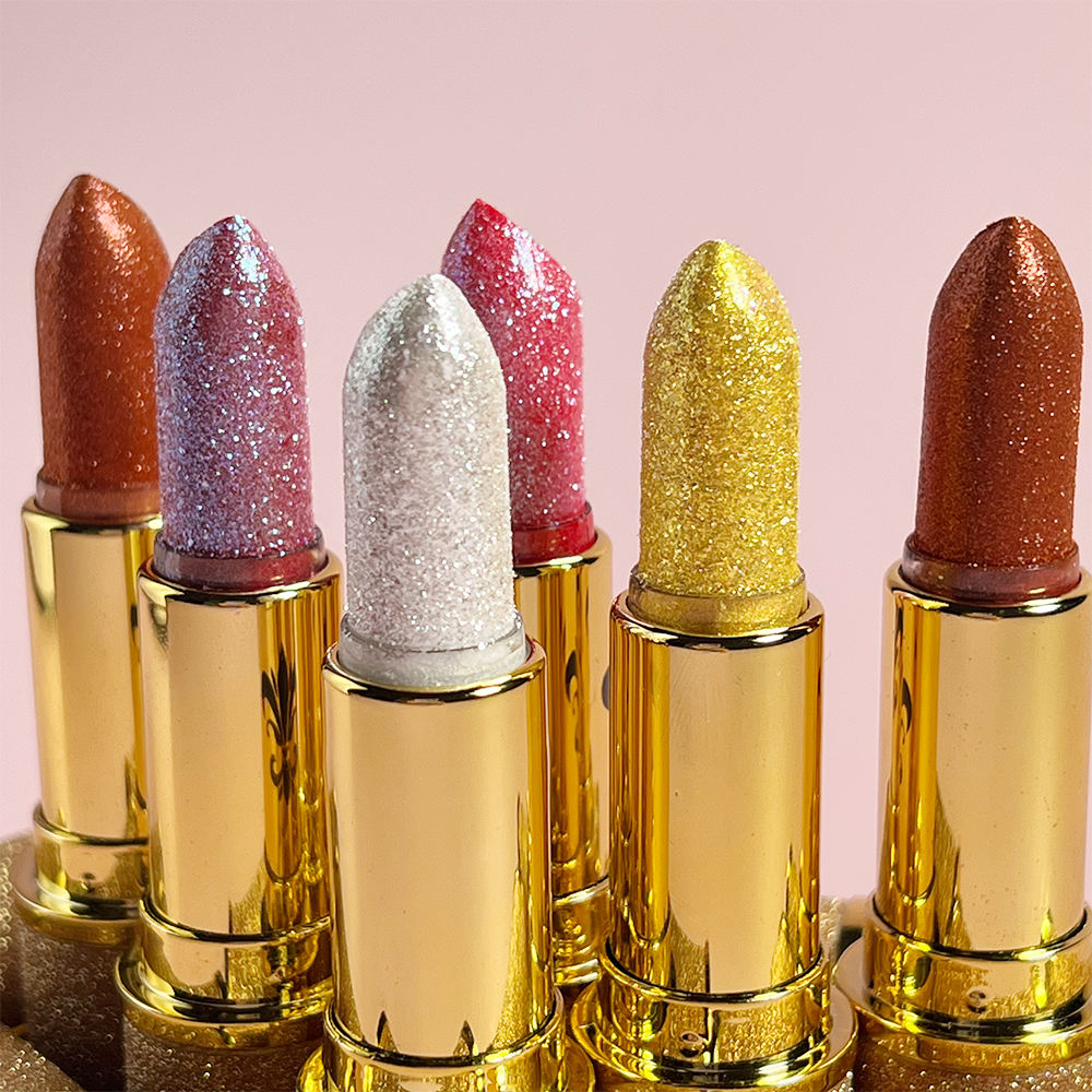Glitter Glam Lipstick Set – Pack of 5