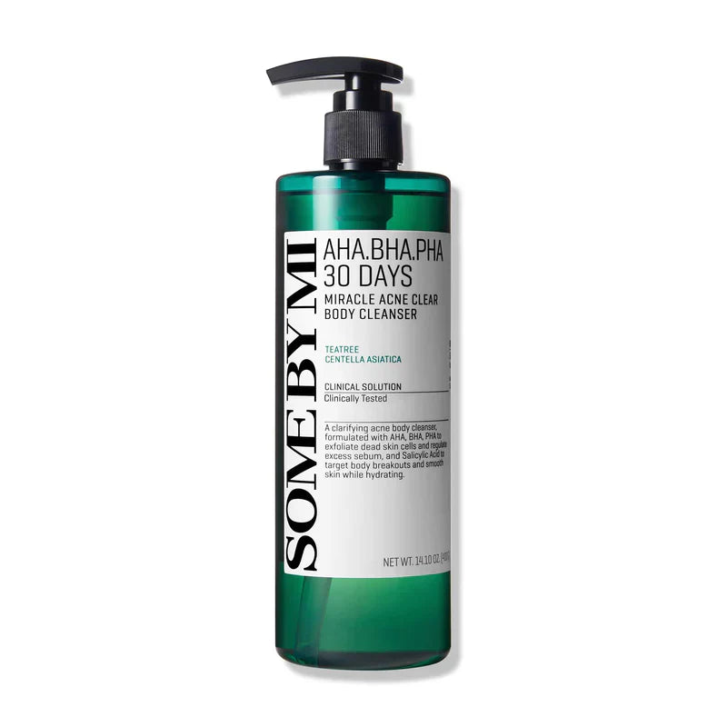 SOME BY MI AHA BHA PHA 30 Days Miracle Acne Clear Body Cleanser 400ml