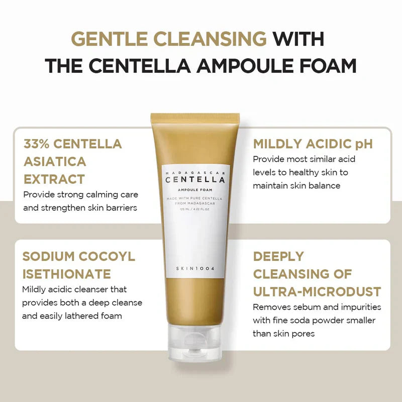 Skin1004 Madagascar Centella Ampoule Foam Cleanser