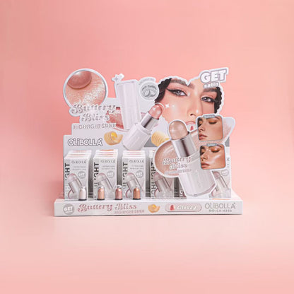 ButterGlow Satin Highlighter Stick – 2 Piece Set