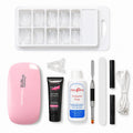NEW 7-Piece Poly Gel Nail Extension Kit – Complete DIY Nail Art Set