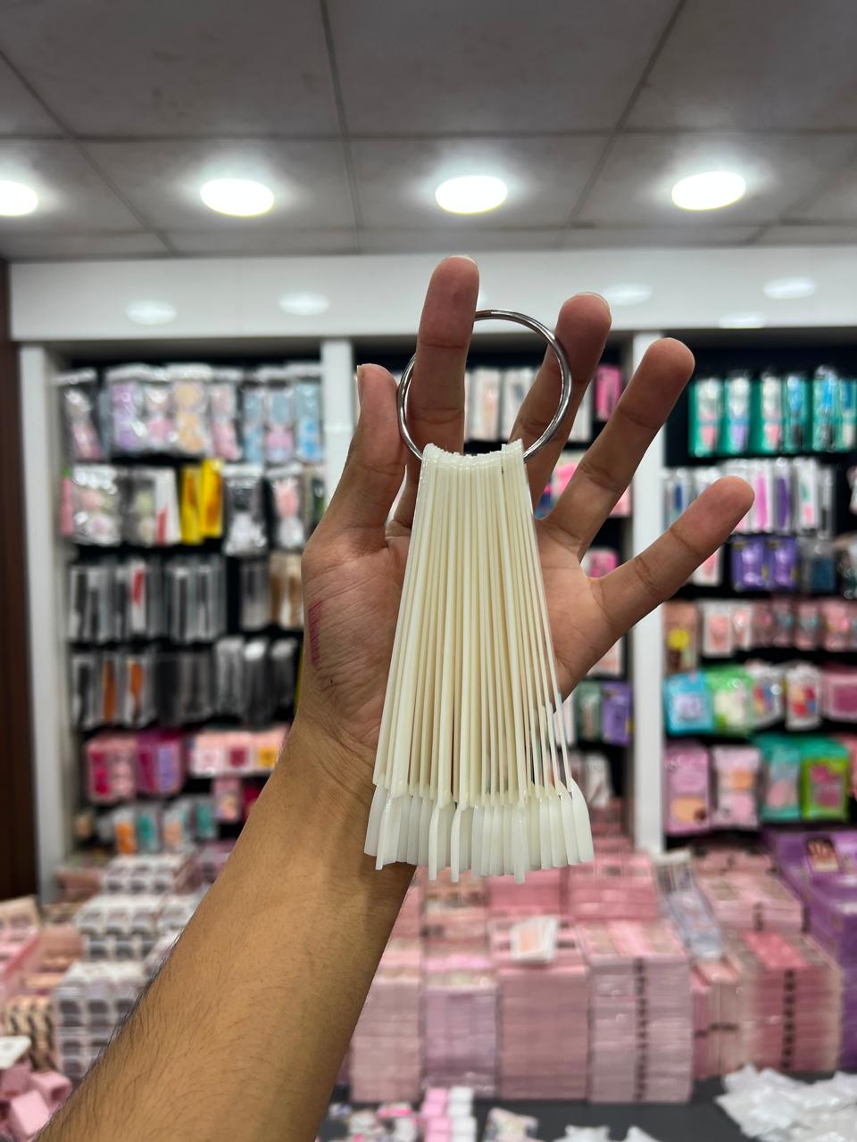 Practice nail card