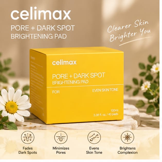 Celimax Pore + Dark Spot Brightening Pad