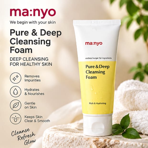 ma:nyo Pure &amp; Deep Cleansing Foam