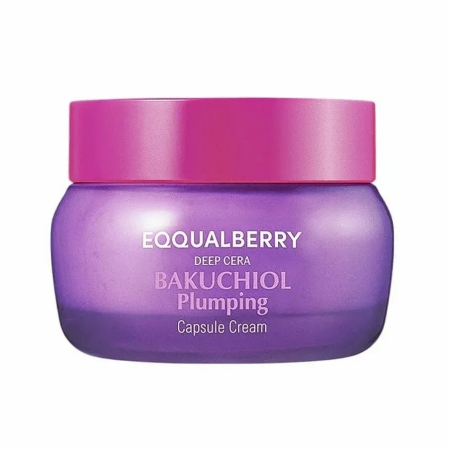 EQQUALBERRY Deep Cera Bakuchiol Plumping Capsule Cream