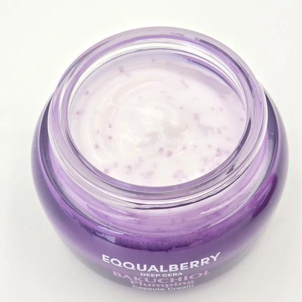 EQQUALBERRY Deep Cera Bakuchiol Plumping Capsule Cream