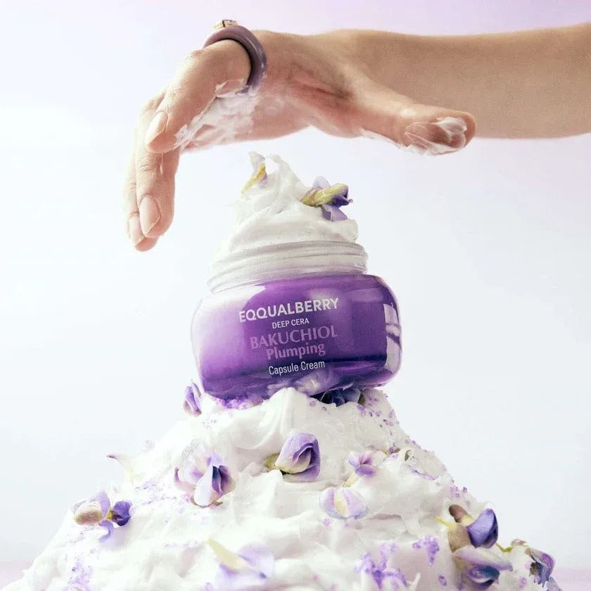 EQQUALBERRY Deep Cera Bakuchiol Plumping Capsule Cream