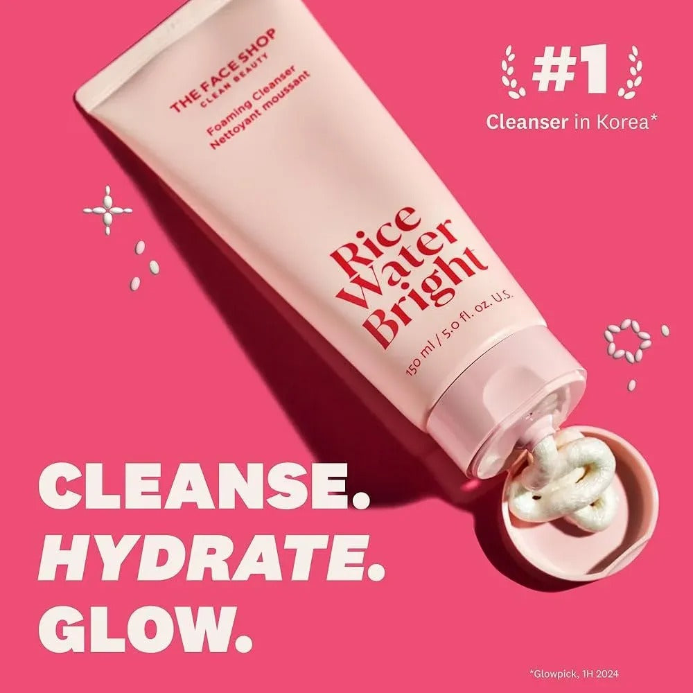 The Face Shop Rice Water Bright Foaming Cleanser
