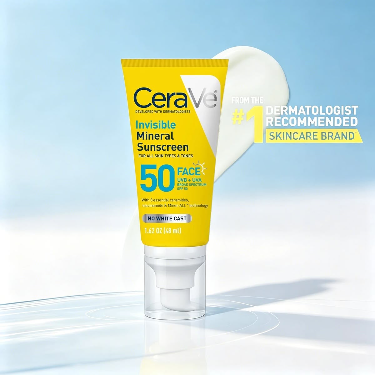CeraVe Mineral Sunscreen Stick SPF 50 13.3 g