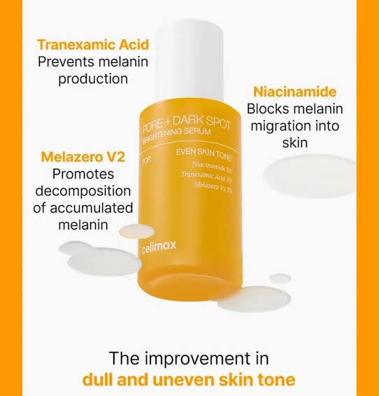Celimax Pore + Dark Spot Brightening Serum
