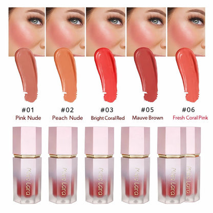 Miss Lara Matte Liquid Blush Pack of 6