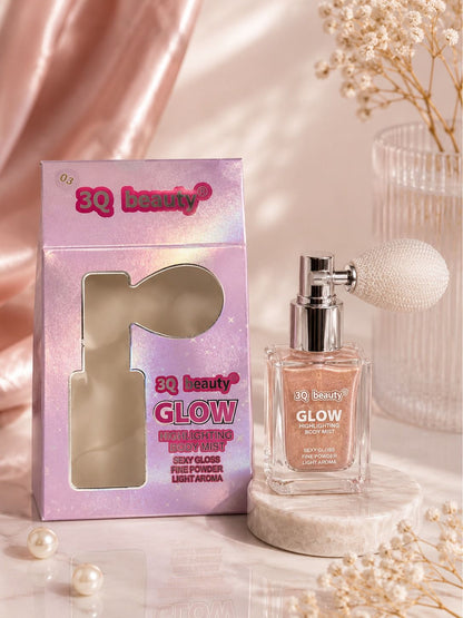 3Q Beauty mostly makes gloss + liquid highlighter, not an actual spray,