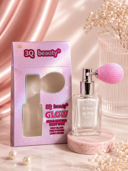 3Q Beauty mostly makes gloss + liquid highlighter, not an actual spray,