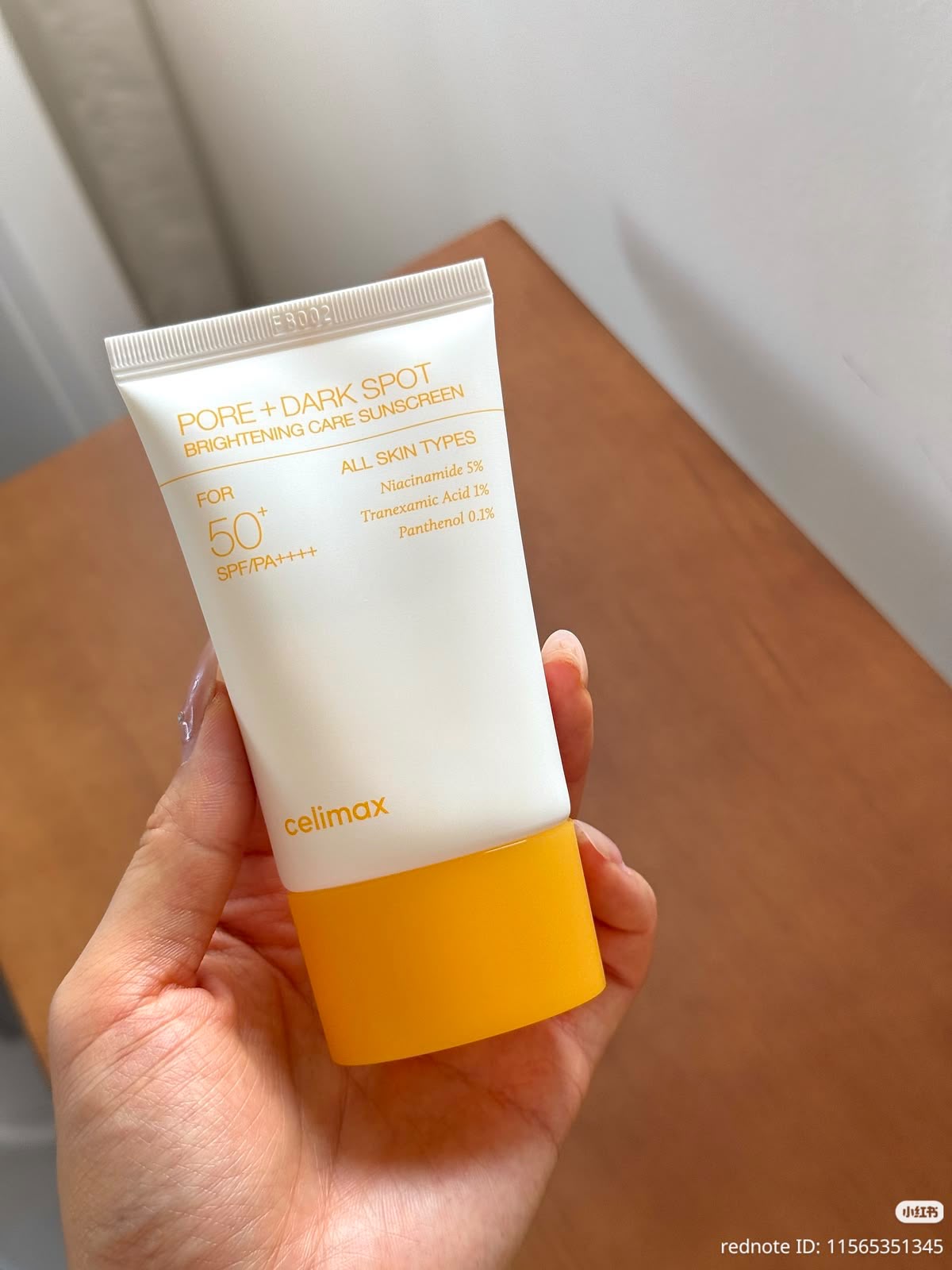Celimax Pore + Dark Spot Brightening Care Sunscreen SPF 50+