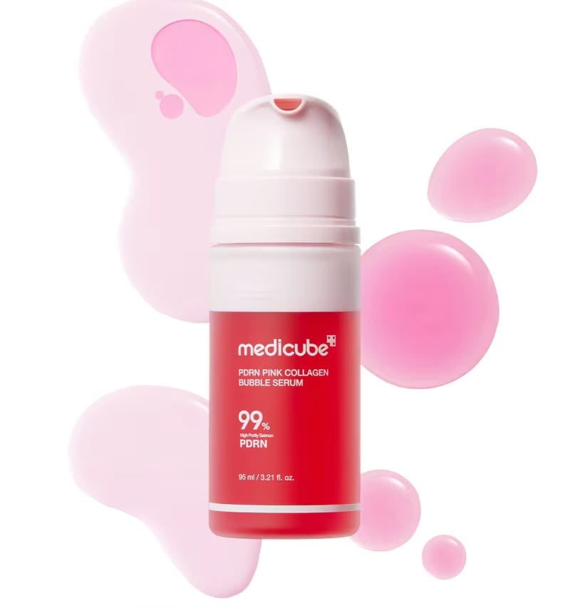 Medicube PDRN Pink Collagen Bubble Serum 95 ml
