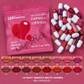 18-Color Matte Capsule Lipstick Set – 18 Pieces