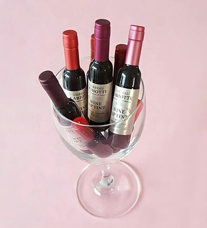 Wine Lip Tint Liquid Lipstick (Pack of 6)