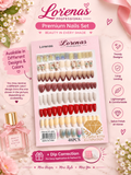 new nails Lorenas Professi onal 48 Pcs Premium Multi-Design Press-On Nails