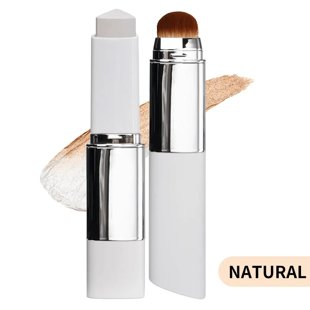 Kakashow 2-in-1 Foundation Stick with Built-In Brush