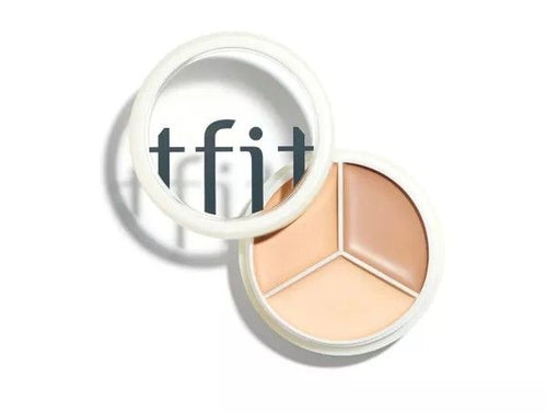 TFIT 3-Shade Cream Concealer & Corrector Palette – Face Concealer