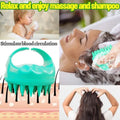 Silicone Hair Scalp Massager Shampoo Brush