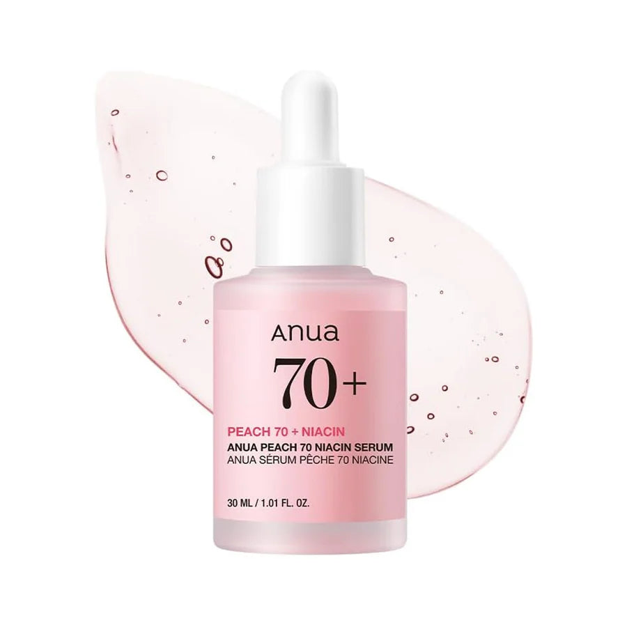 Anua Peach 70 Niacin Serum 10ml and 30ml