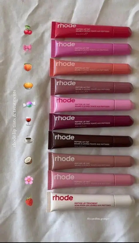 Rhode Peptide Lip Tint – 8 Pcs Set